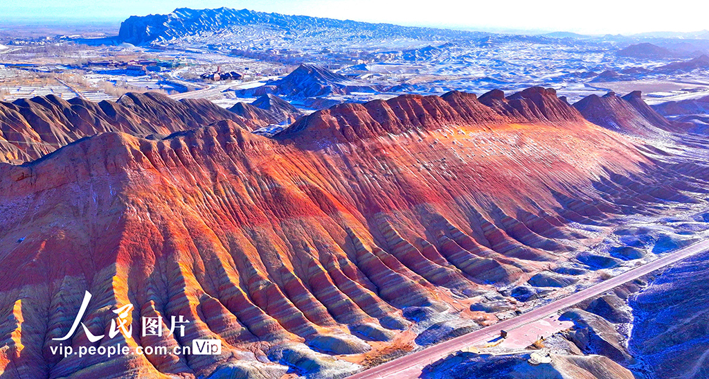 甘肃张掖：雪浴丹霞【3】