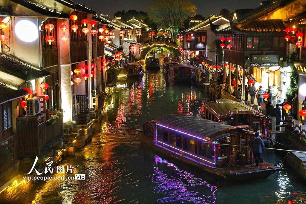 江苏苏州：夜游山塘街【6】