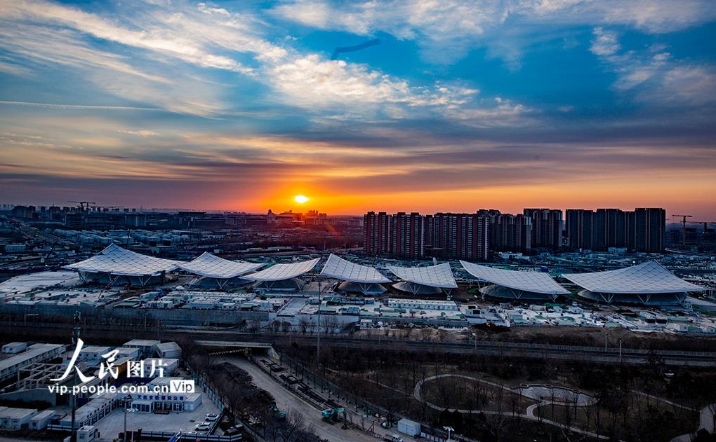 2025年1月1日，建设中的副中心枢纽。