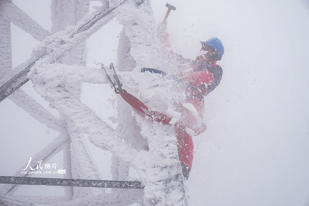 湖北鹤峰：冒雪巡线保供电【5】