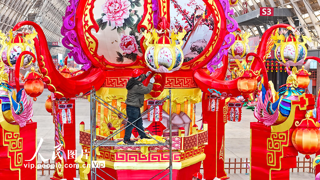 山东青岛：制花灯 迎新春【6】