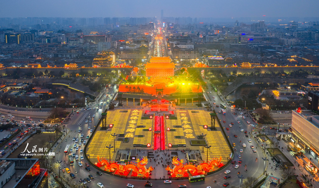 陕西西安：璀璨花灯迎客来【5】