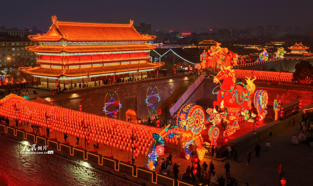 陕西西安：璀璨花灯迎客来【7】