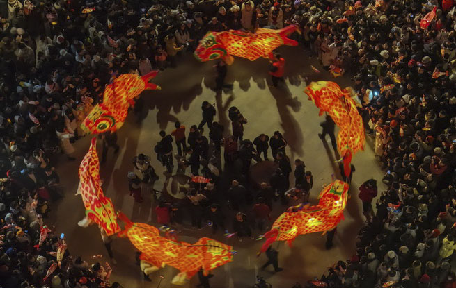 安徽歙县：古村年味浓