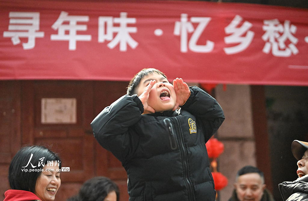 四川蓬安：千年古镇“团年宴”迎新春【4】