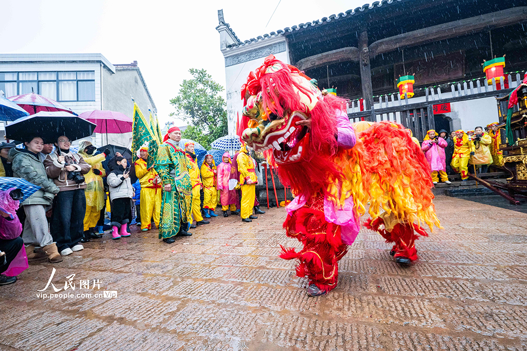 安徽池州：傩戏闹新春【2】