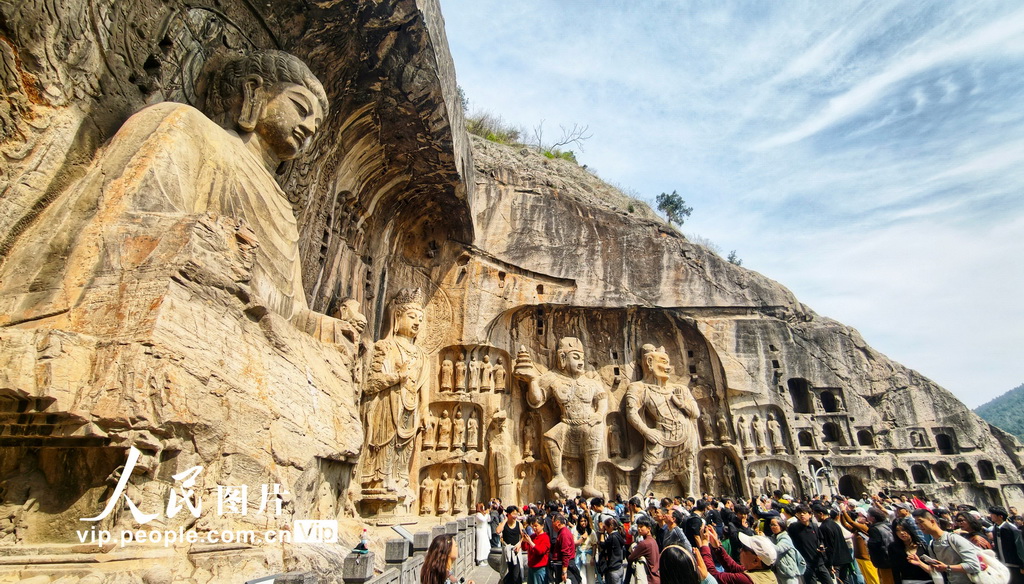 河南洛阳：春游龙门石窟【3】