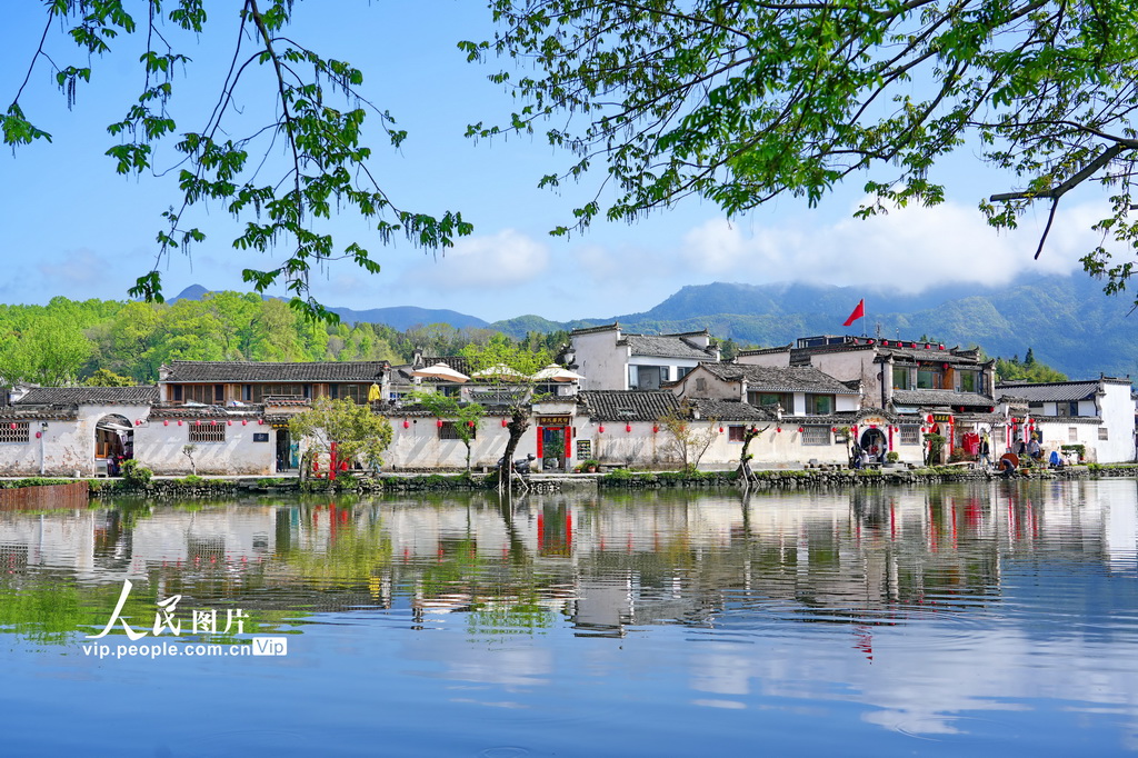 安徽黟县：宏村春意盎然【3】