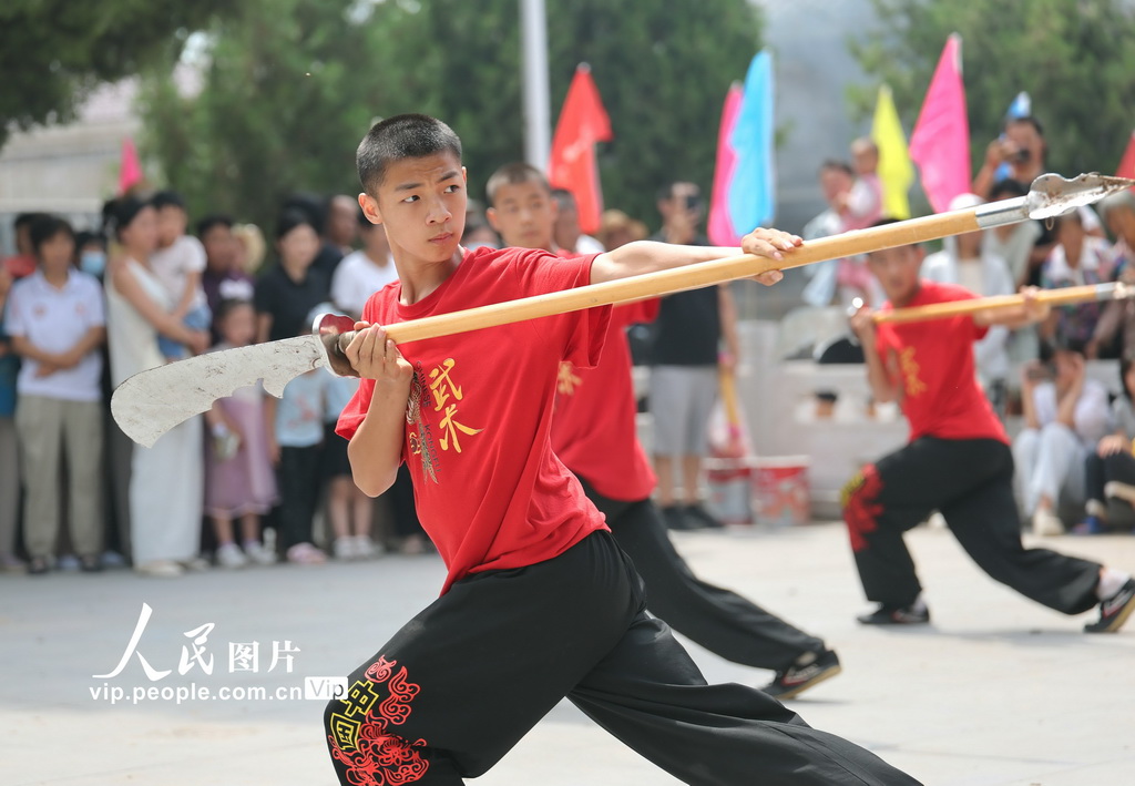 河北平乡：“武”动暑假