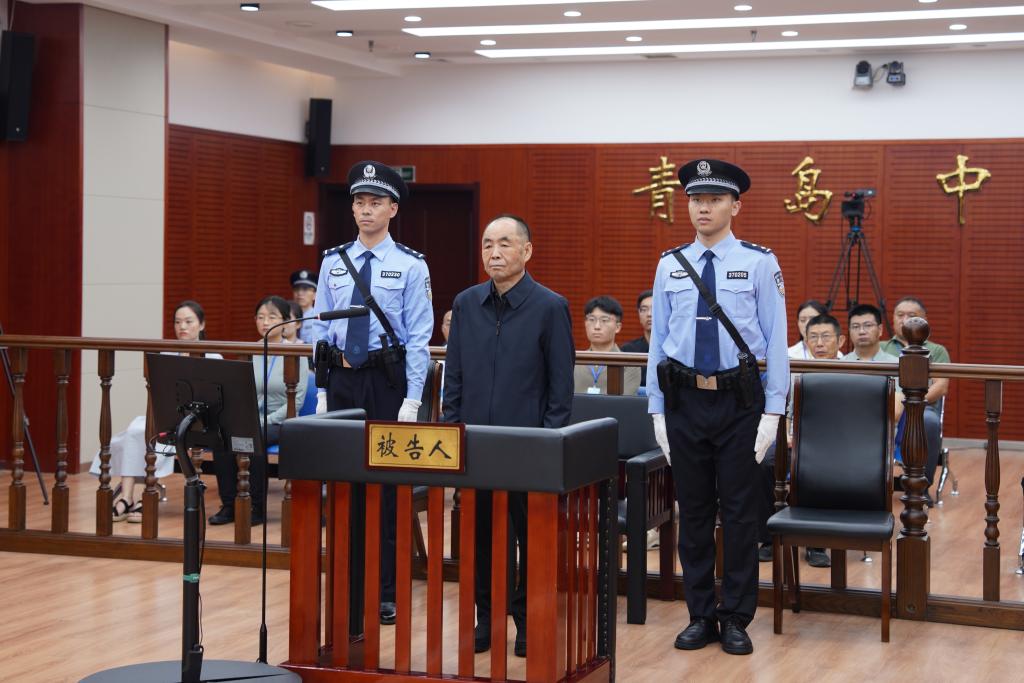 现场图。（山东省青岛市中级人民法院供图）